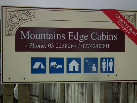 Mountains Edge Cabins - Accommodation New Zealand 1