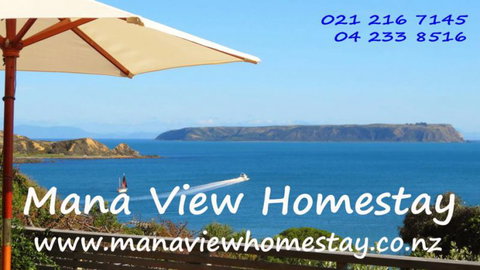 Mana View Homestay - Accommodation New Zealand 0