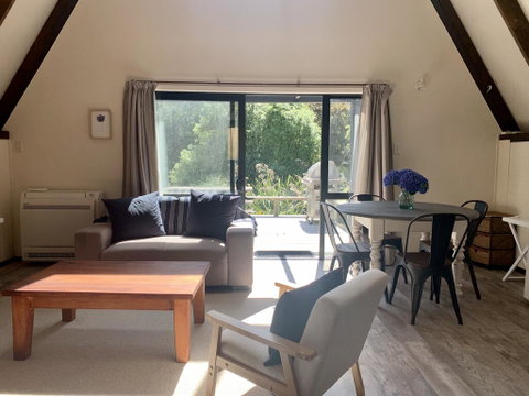 The A-frame Rural Retreat, Port Levy - Accommodation New Zealand 1