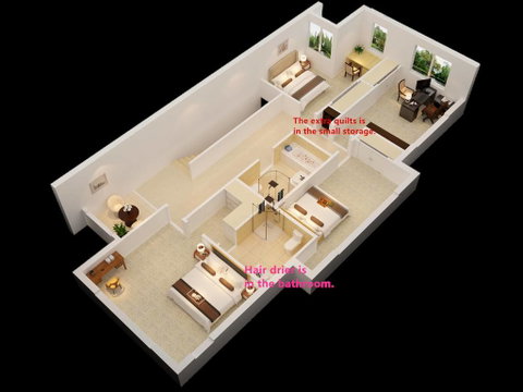 A Comfortable 5-Bedrooms House - Accommodation New Zealand 3