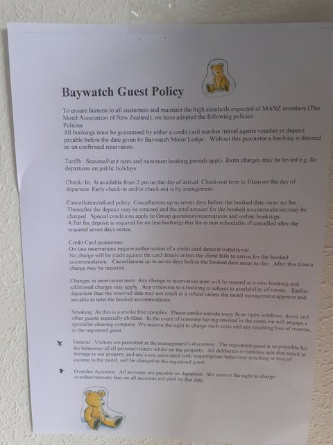 Baywatch Motor Lodge - Accommodation New Zealand 3