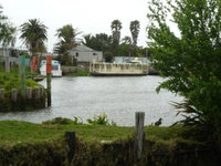 blue house